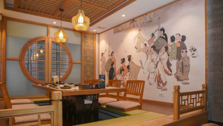 SANG NHƯỢNG NHÀ HÀNG NHẬT BẢN - HOẶC THUÊ THẲNG - PHỐ ĐÀO TẤN, BA ĐÌNH, HÀ NỘI.